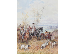 Equipage de chasse à courre