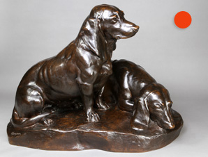 Paire de bassets